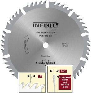 Infinity tools 10" Combination Table Saw Blade