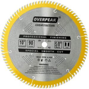 Overpeak 10-Inch Table Saw Blade