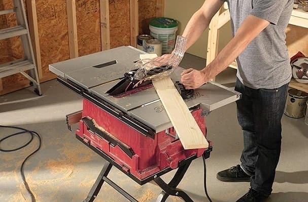 Contractor table saws