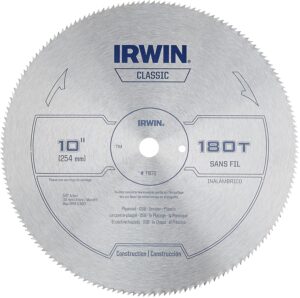 IRWIN 10-Inch Miter Saw Blade