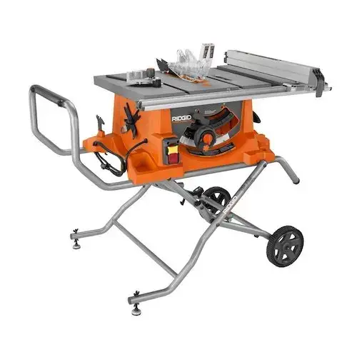Ridgid R4513 15 Amp 10 in. Heavy-Duty Portable Saw with Stand