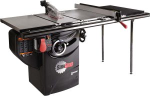 3 SawStop 10-Inch Professional Cabinet Sliding TableSaw